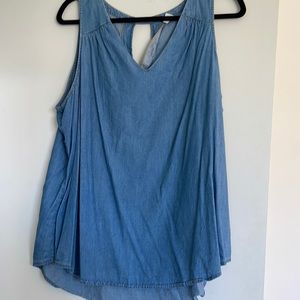 Denim top